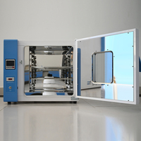 Oven Pengering Laboratorium Elektroda Desktop Kabinet Pengering Vakum Pemanas Baja Tahan Karat dengan Oven Pengering Vakum Berlapis