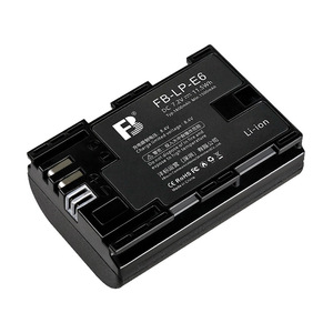Baterai kamera <span class=keywords><strong>FB</strong></span> LP-E6 cocok untuk kamera Canon EOS DSLR R5 R6 5D4 6D 5D3 80D 5D4 R7 - Product Image 1