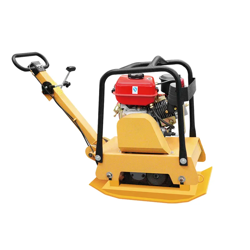 Small One-way Gasoline Electric Plate Compactor Foundation Asphalt Pavement Compaction Machinery