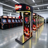 Machine de jeu d'arcade de boxe dynamique électronique à monnayeur, personnalisée, grand modèle, pour jeux d'amusement