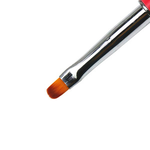 Pinceau à gel rond pour nail art avec manche en plastique et couvercle, stylo d'application de gel UV pour la décoration des ongles - Product Image 2