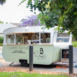 Caravana de Comida Móvil 2025, Remolque de Catering de Aluminio, Venta de Perritos Calientes, Catering Comercial en Venta - Product Image 5