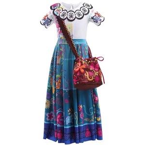 <span class=keywords><strong>Robe</strong></span> <span class=keywords><strong>de</strong></span> cosplay européenne et américaine Magic Full House <span class=keywords><strong>pour</strong></span> filles O-Neck Milk Silk Eco-Friendly A-Line Au-dessus du genou - Product Image 1