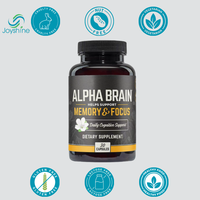 Complément Nootropique Alpha Brain |   Soutient la mémoire, la concentration et les fonctions cognitives avec L-Théanine, Bacopa et Huperzine A - 30 Capsules