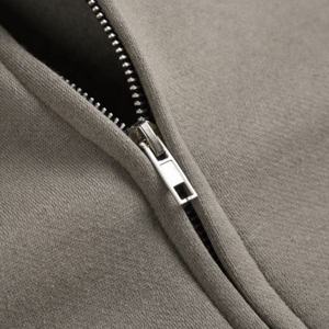 Sudadera con Capucha Personalizada Unisex de Algodón para Hombre y Mujer, Sudadera con Cierre, Estilo Urbano, Sudadera Negra con Doble Cierre - Product Image 5