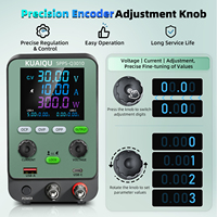 Alimentation électrique régulée variable DC en gros de l'usine KUAIQU 12V 24V 30V 10A pour tests de vieillissement et assemblages de circuits imprimés personnalisés