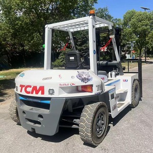 Montacargas Usado de Alta Calidad de 7 Toneladas, Diésel <span class=keywords><strong>TCM</strong></span> 70, 2 Etapas, 3 Etapas, <span class=keywords><strong>Manual</strong></span>, FD70 en Oferta, Montacargas <span class=keywords><strong>TCM</strong></span> - Product Image 2