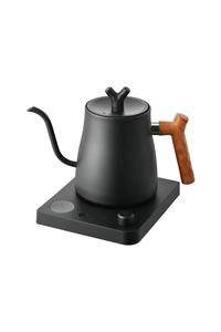 Hiện Đại Màu Đen thép không gỉ Ấm đun nước điện ấm trà <span class=keywords><strong>Set</strong></span> thiết kế cổ điển bán buôn kim loại cổ ngỗng Tea Maker - Product Image 5