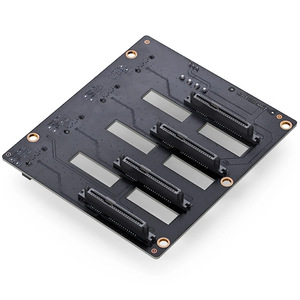 บอร์ดแบ็คเพลนเซิร์ฟเวอร์ 4 ช่องเชื่อมต่อ SATA วงจรเชื่อมต่อสำหรับแผงแร็คแชสซี NAS - Product Image 1