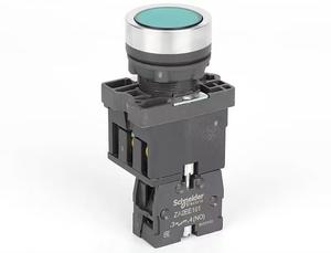 Nouveau et Original Série XA2 Bouton-poussoir lumineux complet XA2EW33B1 XA2EW33M1 Retour par ressort vert - Product Image 6