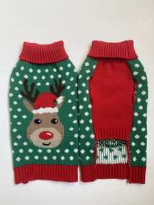 Christmas <strong>Dog</strong> Sweater Reindeer Design New Arrival Holiday Pet <strong>Jumper</strong> Coat Warm Winter Knitted <strong>Dog</strong> Clothes Multi Sizes for <strong>Xmas</strong> - Product Image 6