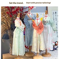 Maniquí de Espuma a Media Escala para la Parte Superior del Cuerpo con Funda de Tela Ajustable para Sastres y Estudiantes de Diseño