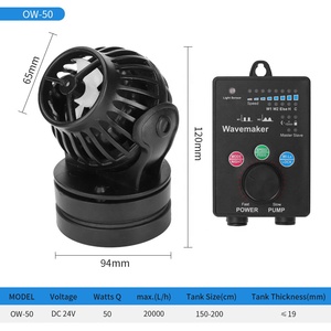 Jebao wave maker OW/SOW Series, Jebao wave maker OW/SOW سلسلة حوض السمك الصامت دورة موجة صنع مضخة وركوب الأمواج وركوب الأمواج مع وحدة تحكم - Product Image 5