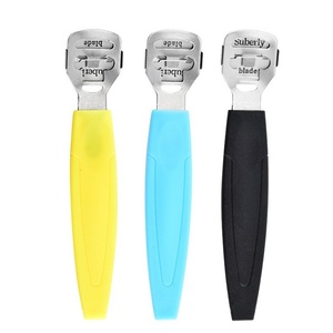 Petites lames de rabot de pied quantité minimale de commande grattage couteau de pied lime de pieds exfoliant callosités dispositif de pédicure meulage peau morte - Product Image 1