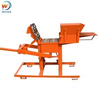 Machine à Briques en Argile Manuelle QMR2-40 / Presse à Briques Autobloquantes à Commande Manuelle Prix Afrique