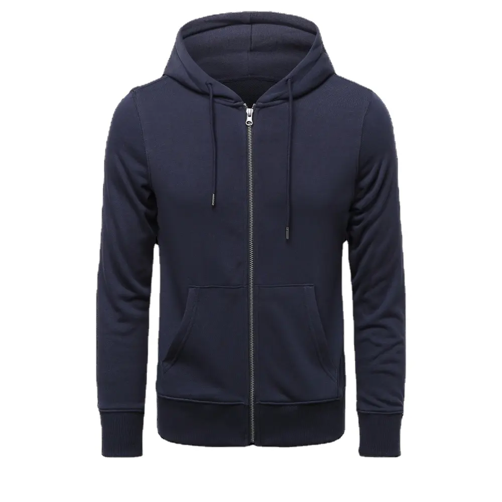 Heren Hoodie Oversized 300G Gebreide Stof Capuchon Trainingspak Voor Herfst Aanpasbaar Logo