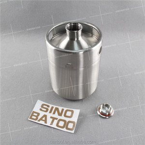 Mini fût de bière en acier inoxydable <span class=keywords><strong>2l</strong></span> personnalisé en gros pour la bière artisanale à la maison - Product Image 4
