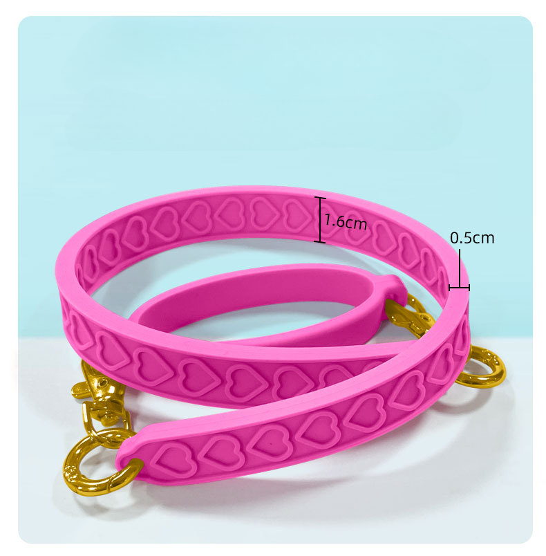 Silicone Heart Shape TEACH Crayon Coffee TEACH POWER Charm Beads Cool Lanyards for Teachers's Gifts Image 5