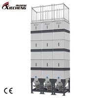 Silo quadrato assemblato montaggio verticale Silo tamburo di stoccaggio in acciaio inox di medie dimensioni