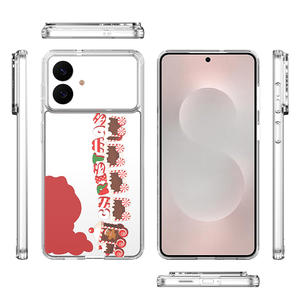 Coque en TPU acrylique transparente prix usine dans les sacs et étuis pour téléphone portable pour <span class=keywords><strong>Samsung</strong></span> Galaxy S26 Edge étui pour téléphone portable noël - Product Image 5