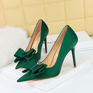 Escarpins Femme Big Bow Designer Ladies Sexy <b>Pumps</b> Women High Heels Shoes 2025 - Product Image 4