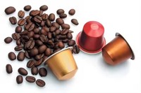 Cápsulas de Café Vacías de Aluminio Compatibles con Nespresso, Envases para Cápsulas de Café