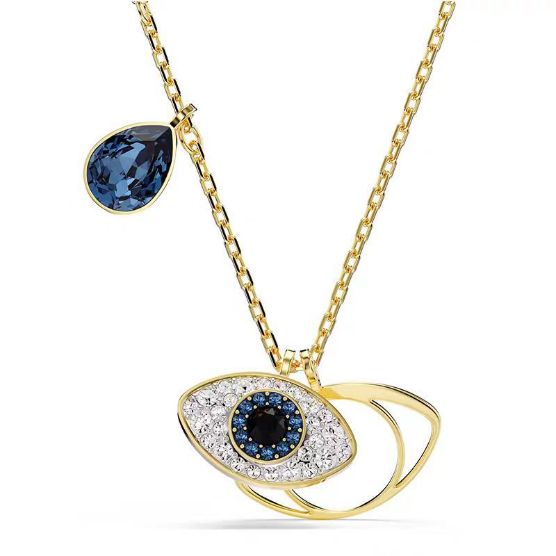 Alloy Gold demon necklace
