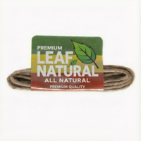 Mèche en chanvre biologique et cire d'abeille pour briquet, lot standard, flamme personnalisée, emballage sur carte, 3,3 pieds, 100 % naturel