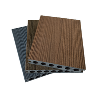 Tarima de WPC Coextruido con Revestimiento para Exterior, Suelo Compuesto de Madera y Plástico para Proyectos de Paisajismo, Venta al por Mayor