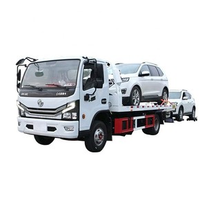 Dongfeng <b>Flatbed</b> Towing Wrecker <b>Truck</b> 4x2 3Ton 4Ton 5Ton Road Wrecker <b>Truck</b> for Road Vehicle Rescue - Product Image 1