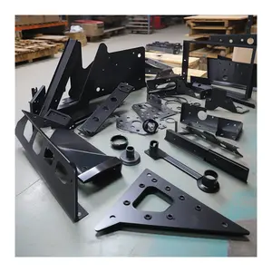 Service de pliage de tôle d'aluminium personnalisé Fabrication de soudage de l'acier inoxydable Découpe au laser Kit d'estampage de métal Production