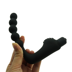 Silicone elettrico prostatico massaggiatore anale Pussy Plug adulti masturbatore giocattoli di stimolazione per gli uomini e le donne - Product Image 5