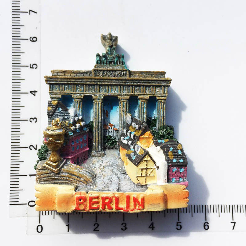 Puerta de Brandeburgo de Berlín gris-Medio