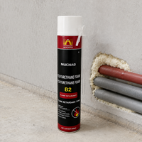 Mousse polyuréthane ignifuge A22 500ml, adhésif en spray PU résistant au feu B2 pour la protection résidentielle contre les incendies