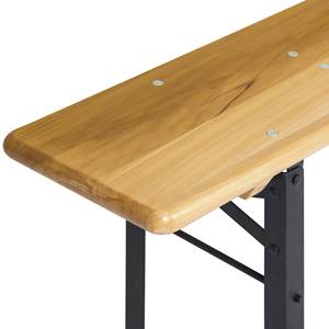 Modern Beer Table Outdoor Furniture Set for Patio Garden Camping <strong>Cedar</strong> <strong>Wood</strong> and Iron Frame Table Chairs for Hotels - Product Image 6