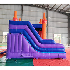 Château gonflable de qualité commerciale avec toboggan en PVC personnalisable <span class=keywords><strong>pour</strong></span> enfants, idéal <span class=keywords><strong>pour</strong></span> les locations de fêtes d'<span class=keywords><strong>anniversaire</strong></span> - Product Image 6