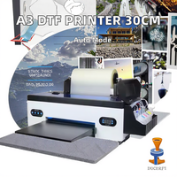 Epson L1800 Digital DTF Printer Inkjet kondisi baru Roll-to-Roll XP600 13 inci kepala A3/A4 dimensi cetak 30cm