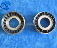 Mini compresseur à turbine et roue de turbine pour pièces de moteur turbojet