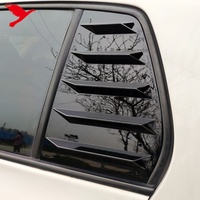 Pour VW Volkswagen Golf 6 MK 6 2009 2010 2011 2012 Accessoires de voiture, cache de fenêtre latérale, aileron, ABS, 2 pièces (ne convient pas à la version GTI)