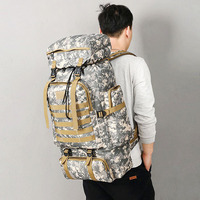 Sac à dos tactique robuste personnalisé pour le camping et la randonnée en plein air, imperméable, vente en gros