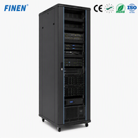 Armoire réseau FINEN sur pied CE ISO RoHS, capacité de charge 300 kg, 30 ans d'expérience, vente directe usine, assurance commerciale, garantie 1 an