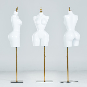 <span class=keywords><strong>Taille</strong></span> L Peinture blanche brillante Corps en plastique européen américain Gros seins Gros cul Magasin de vêtements Mannequins féminins grande <span class=keywords><strong>taille</strong></span> - Product Image 1