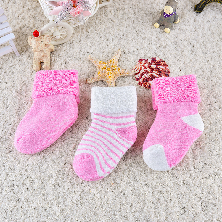 Зимний дизайн; Новинка; Носки для новорожденных; Теплые 1-2 лет, носки для детей хлопковые детские носки; Удобная носки