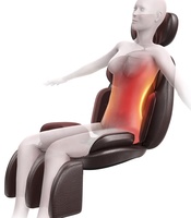 Fonction de massage chaise de beauté masseur fauteuil en cuir en bois chaise de massage pour la maison et l'hôtel