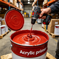 Revêtement de préparation de surface extérieure à base d'époxy bi-composant à séchage rapide et haute adhérence, en fût de 25 kg, à base de solvant, pour pulvérisation