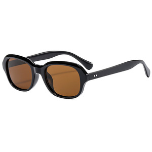 Gafas de sol tipo ojo de gato con montura completa UV400, protección solar unisex a la moda para adultos - Product Image 1