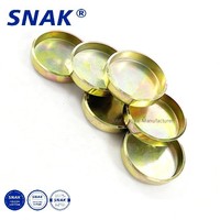 SNAK bouchon d'eau de gel personnalisé moteur eau acier cuivre bouchon moteur bouchons de gel 24MM bouchon de gel de fer en laiton