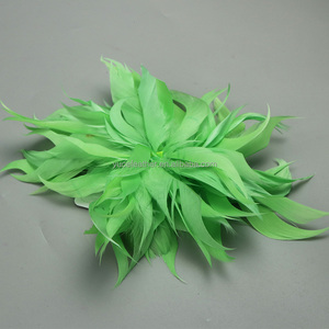 Corsage de fête à plumes – Conception détachable – Plumes d'oie teintées pour l'artisanat – Vente en gros en vrac pour la décoration de mariages <span class=keywords><strong>et</strong></span> de bals de promo - Product Image 3