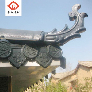 Benli Synthetic Resin Roof Ridge Tile Accessories Eaves Drip Edge Waterproof Screw Caps Traditional Design Exterior Use - Product Image 2