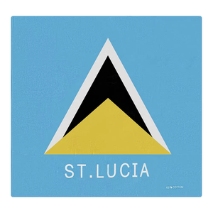 Pañuelos Personalizados 100% Algodón con Banderas de Países del Caribe: Santa Vincencia y las Islas de la Santa Elena, Barbados, Granada, para Ciclismo y Estilo Hip-Hop - Product Image 3